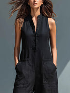Lotte | Sleeveless Minimalist Jumpsuit